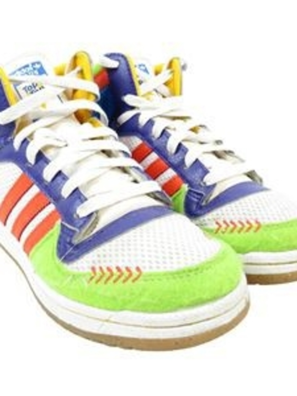 Adidas Top Ten Hi Mens Colorful High Top Sneakers Size 7